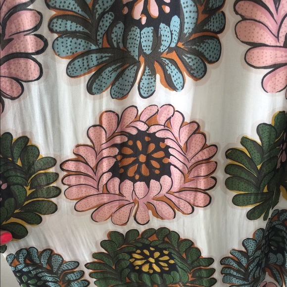 Loft • Floral Magnolia Print Long Maxi Dress - Picture 7 of 8